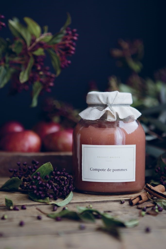 compote de pommes