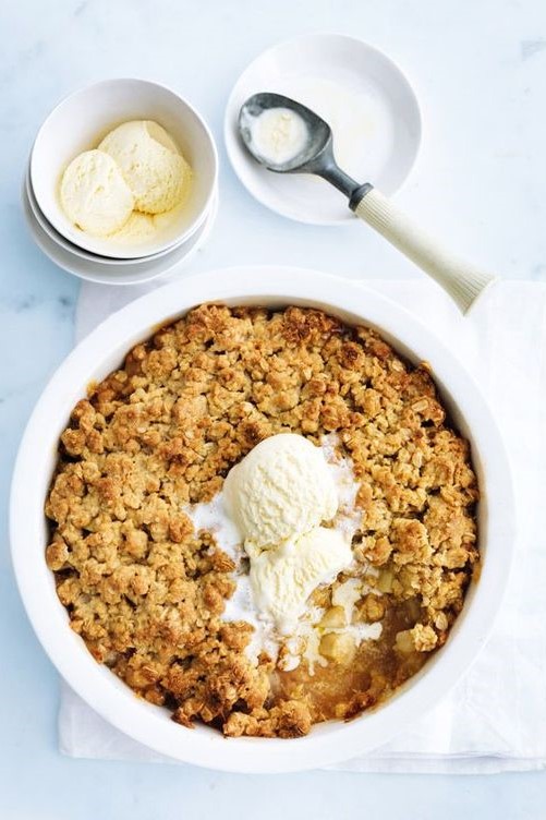 crumble aux pommes